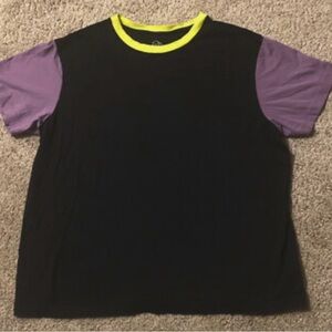 Original Use Black Tee with Yellow Accent